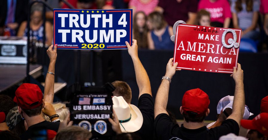 What Is QAnon, the Viral Pro-Trump Conspiracy Theory? - The New York Times