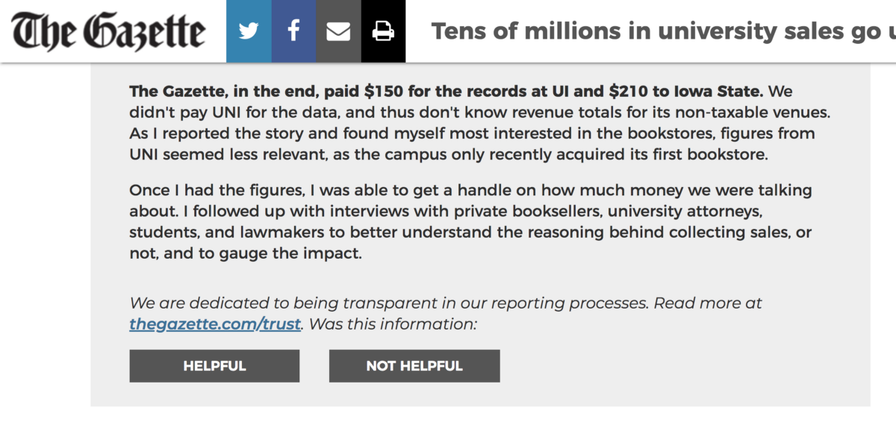 How we’re measuring the success of Trusting News strategies