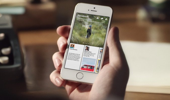 Facebook Paper: Curated Visual News Reader