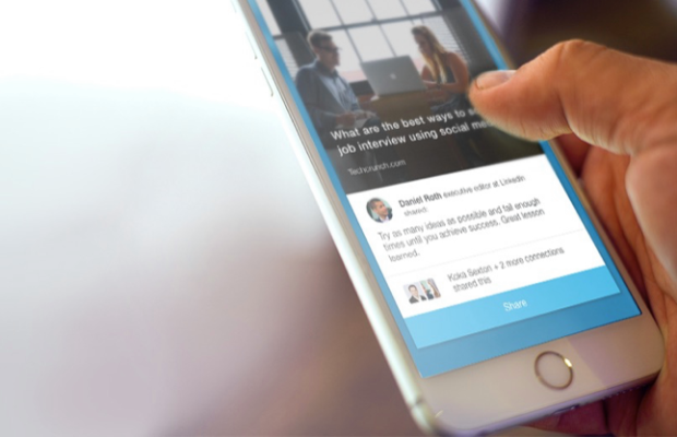 Elevate: LinkedIn's new App