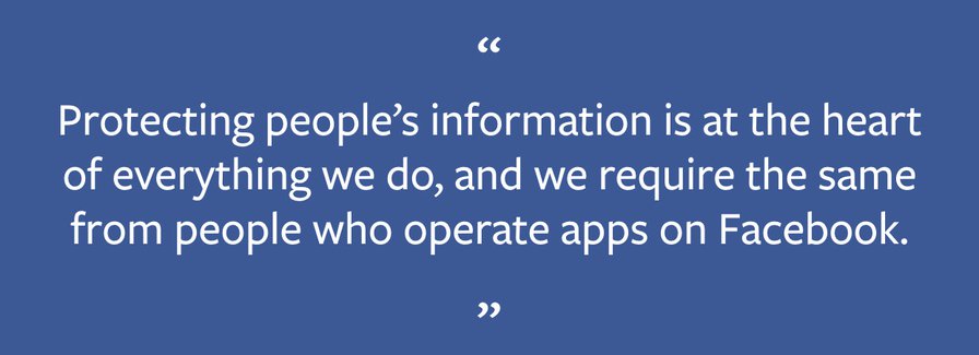 Suspending Cambridge Analytica and SCL Group from Facebook | Facebook Newsroom