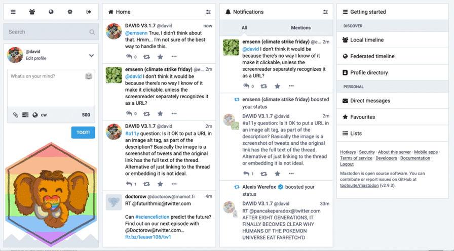 Misconceptions About Mastodon and the Fediverse – david wolfpaw